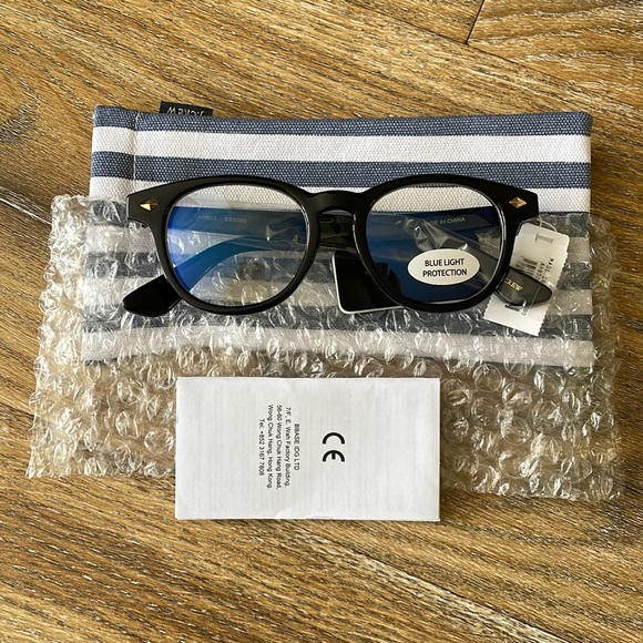 J. Crew Accessories J Crew Blue Light Glasses Black Nwt Poshmark